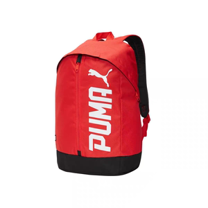 Puma/彪马 织物经典大logo印花拉链大容量书包双肩包
