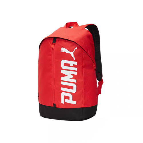 Puma Pioneer II 织物经典大logo印花拉链大容量书包双肩包