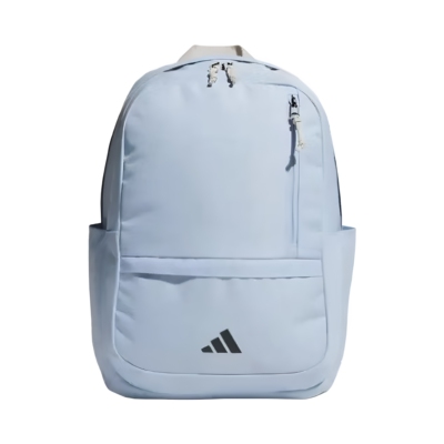 Adidas/阿迪达斯 拉链开合情侣款大容量涤纶聚酯纤维双肩包