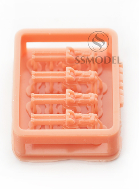 SSMODEL 8700814 1/700 3D打印 德军 德国 海军 533mm 鱼雷发射管