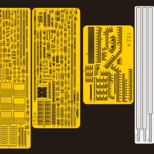 现货1/700 福建号蚀刻片加3D打印桅杆套改配魔力工厂1008 蓝星152