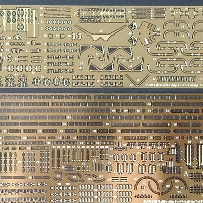 cn龙系列1 1/700 简改蚀刻片配富士美 拼装舰船模型