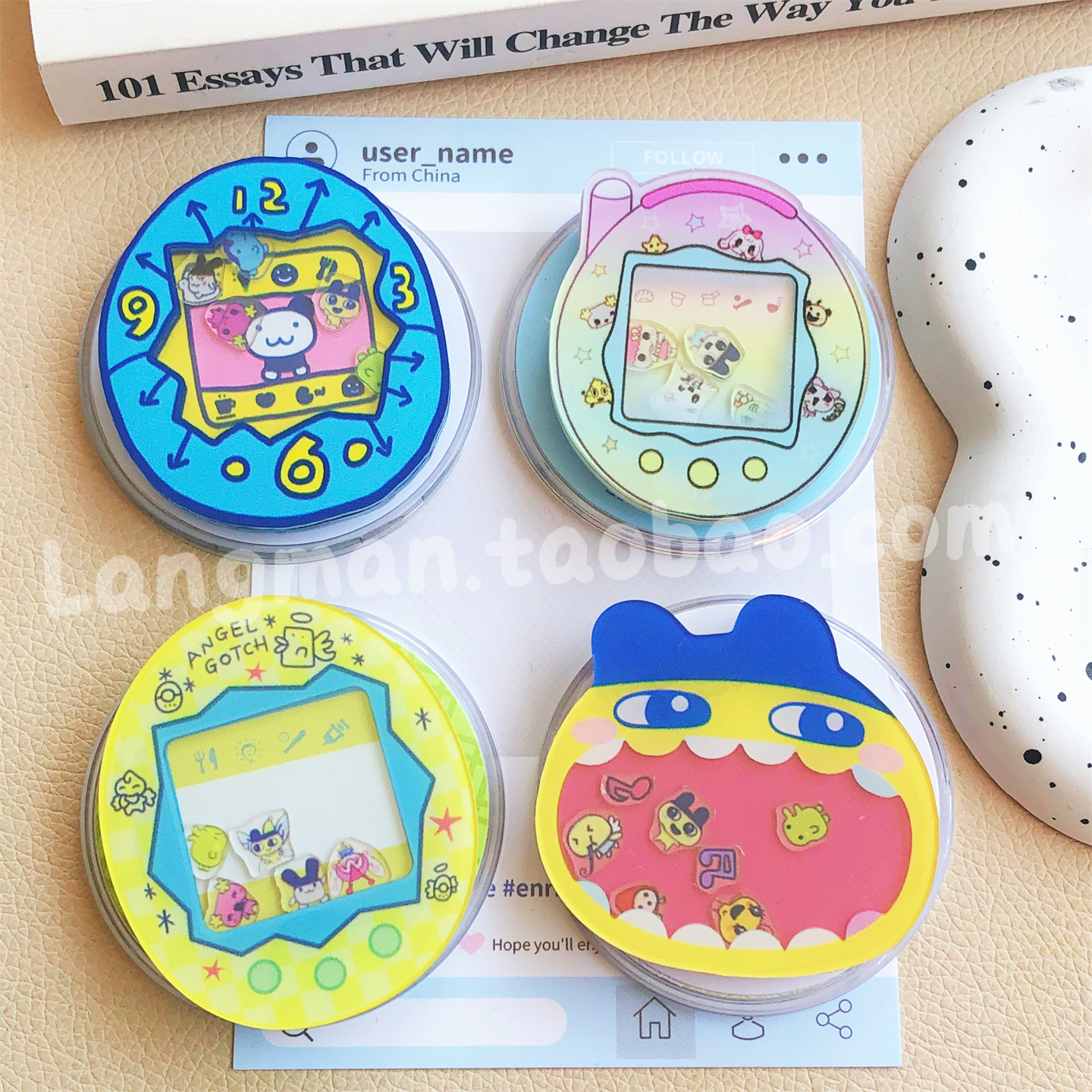 可爱摇摇乐拓麻歌子磁吸支架