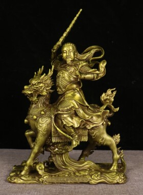 纯铜雷祖雷神摆件九天应元雷声普化天尊家居客厅店