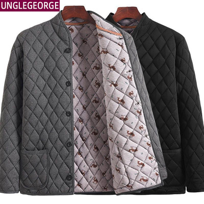 男士棉衣弹力布里保暖贴身小棉袄