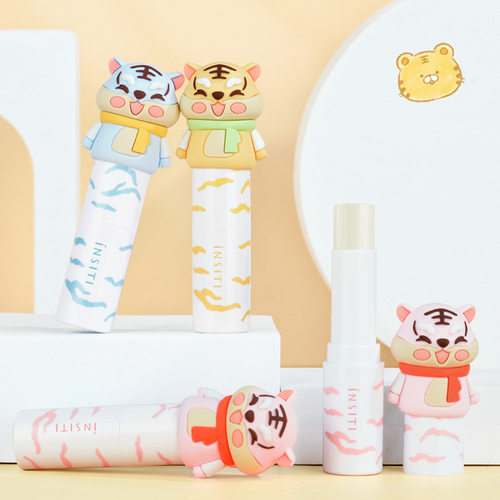 萌虎缤纷润唇膏1813苹果草莓牛奶 补水保湿滋润防干裂修护唇