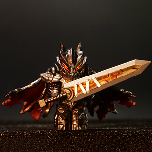 适用乐高剑风传奇死亡之翼格斯嘎子第三方拼装积木人仔玩具GP103