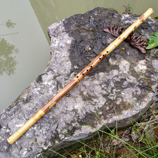 欧特海湘妃竹洞箫蝴蝶斑竹箫乐器包邮六八孔专业演奏箫张海船