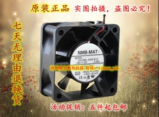 05W B10 B19 原装 24V 2410ML 6CM厘米6025 0.08A停转报警风扇 NMB