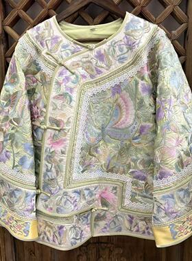 【百蝶5.0版】瑜玥传琦新款复古古风网红重工刺绣中国风【7113】