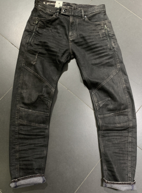 G-STAR专柜正品男做旧潮百搭休闲3D剪裁紧身机车牛仔裤25400