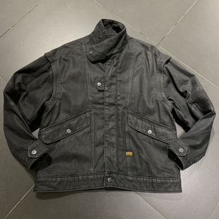 男质感工装 型男潮流宽松款 复古夹克牛仔外套D25365 STAR专柜正品