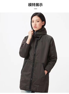 G-STAR专柜正品 女款秋冬休闲保暖连帽棉服棉衣D12949.9469.995