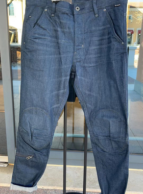 G-STAR专柜正品 男士潮牌小腿拉链修身牛仔裤 D20505.C922.C776