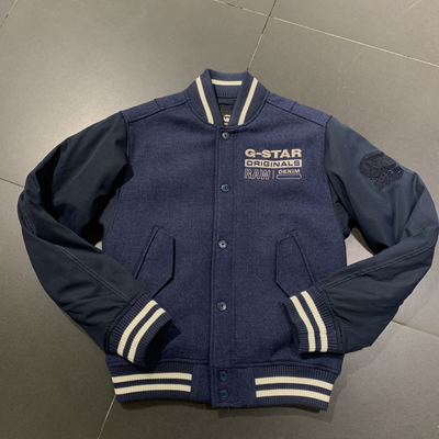 G-STAR常规羊毛四季字母毛呢外套