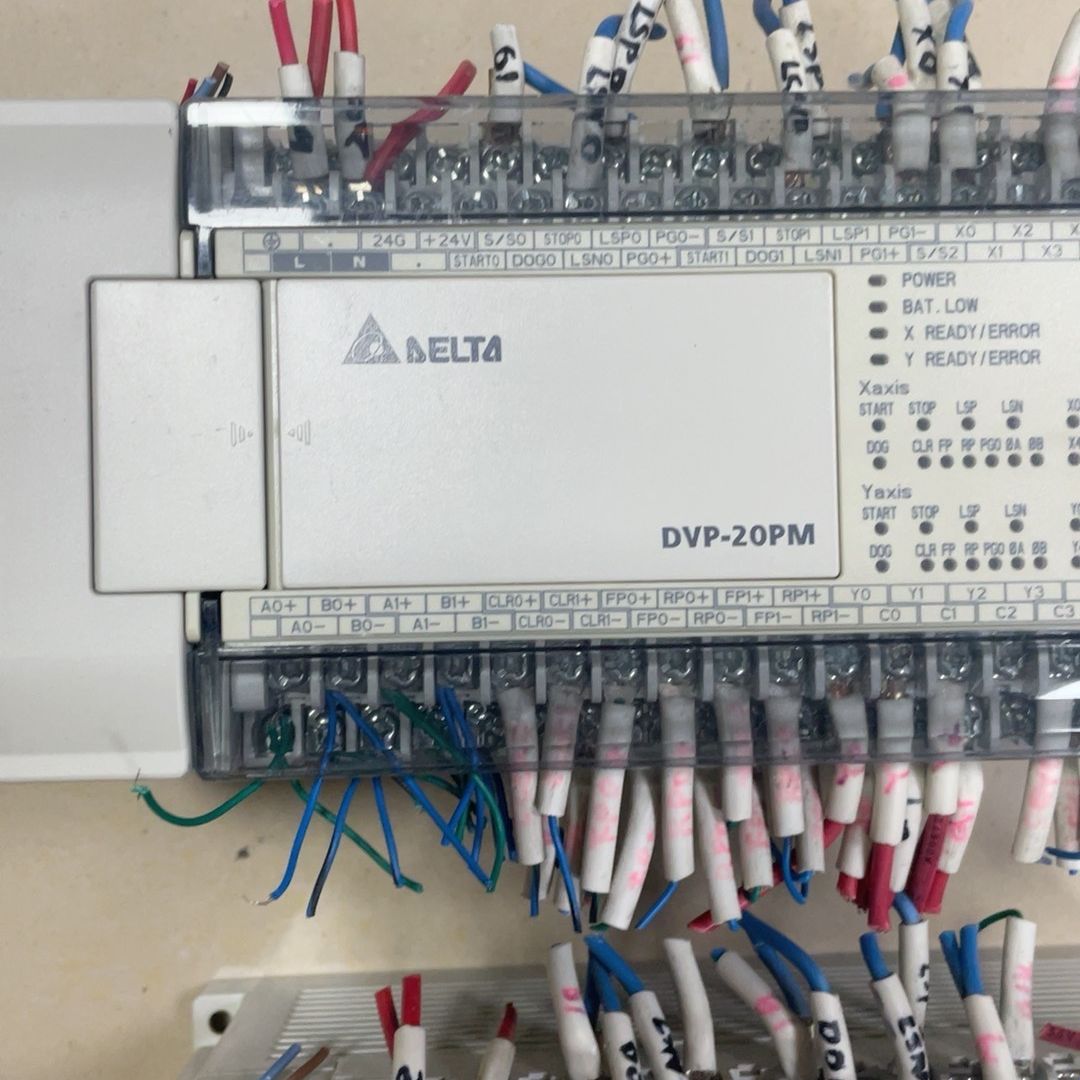 台达PLC型号DVP20PM00D 剪线拆机件 功能包好