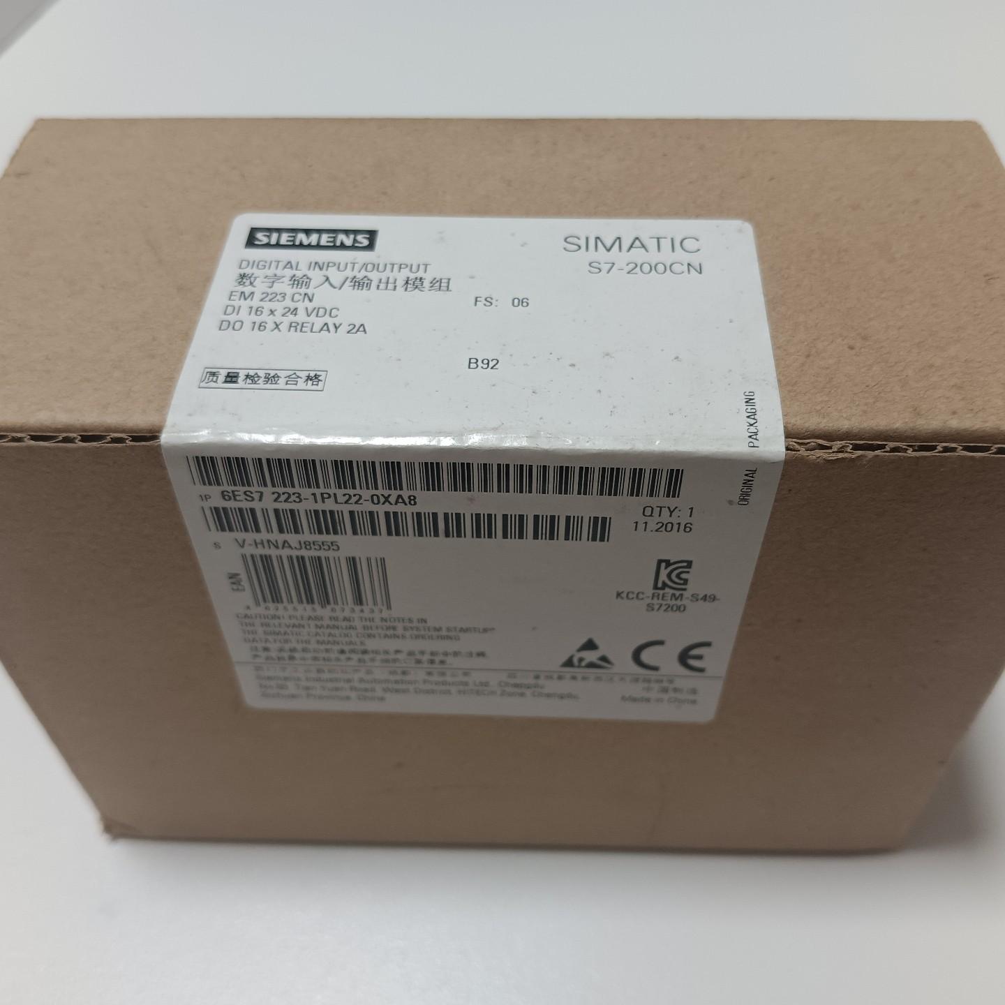 原标原标6ES7223-1PL22-0XA86ES7