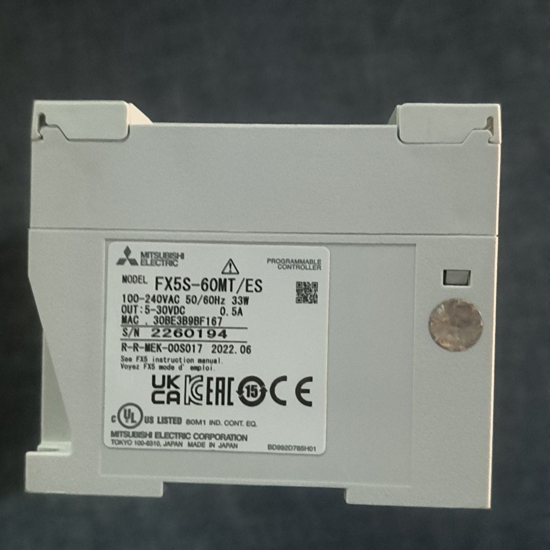 FX5S-60MT/ES 22年6月产品 成色充新功能包好包