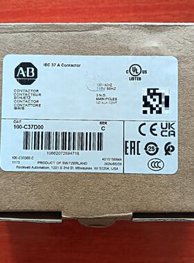 100-C37D00 AB交流接触器100-C37KD