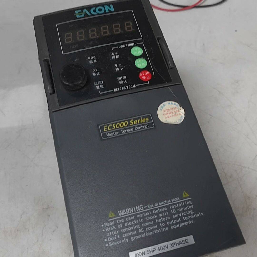 易控变频器4KW EC504D0G05D5P43C 成色如图