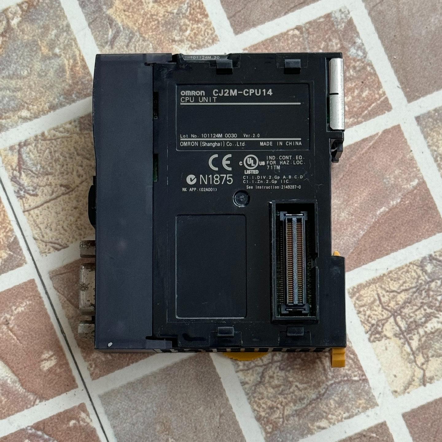 CJ2M-CPU14 拆机 实物图片  实物实图