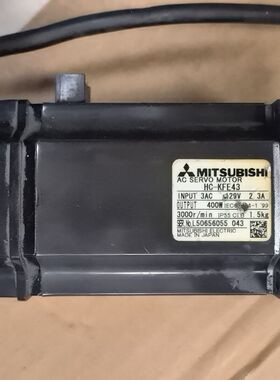 伺服电机HC-KFE43 400W功率 129V电压 3