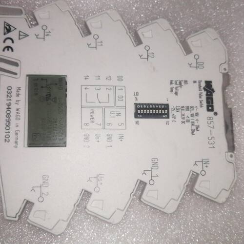 德国万可WAGO变换模块 拆机件；型号 857-531用于R