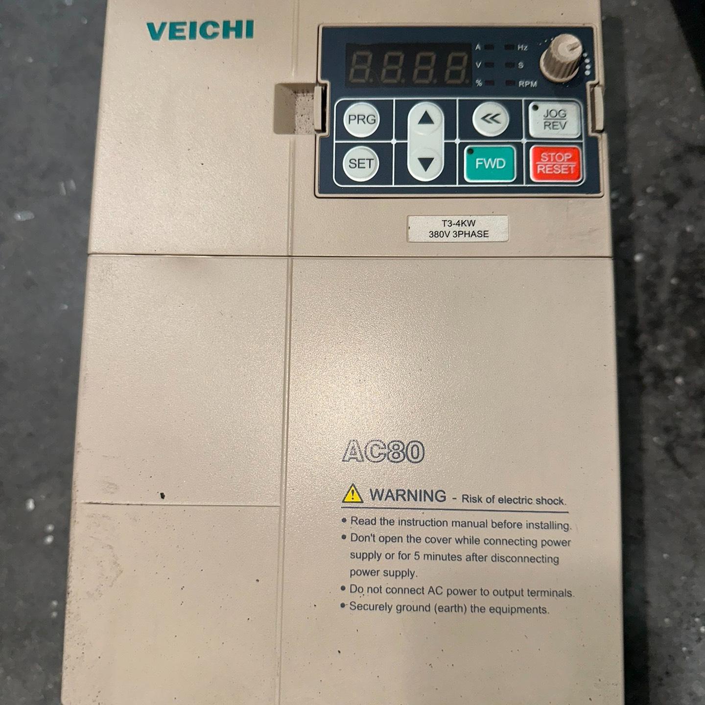 伟创变频器、高性能变频器AC80B-T3-004C 4KW3