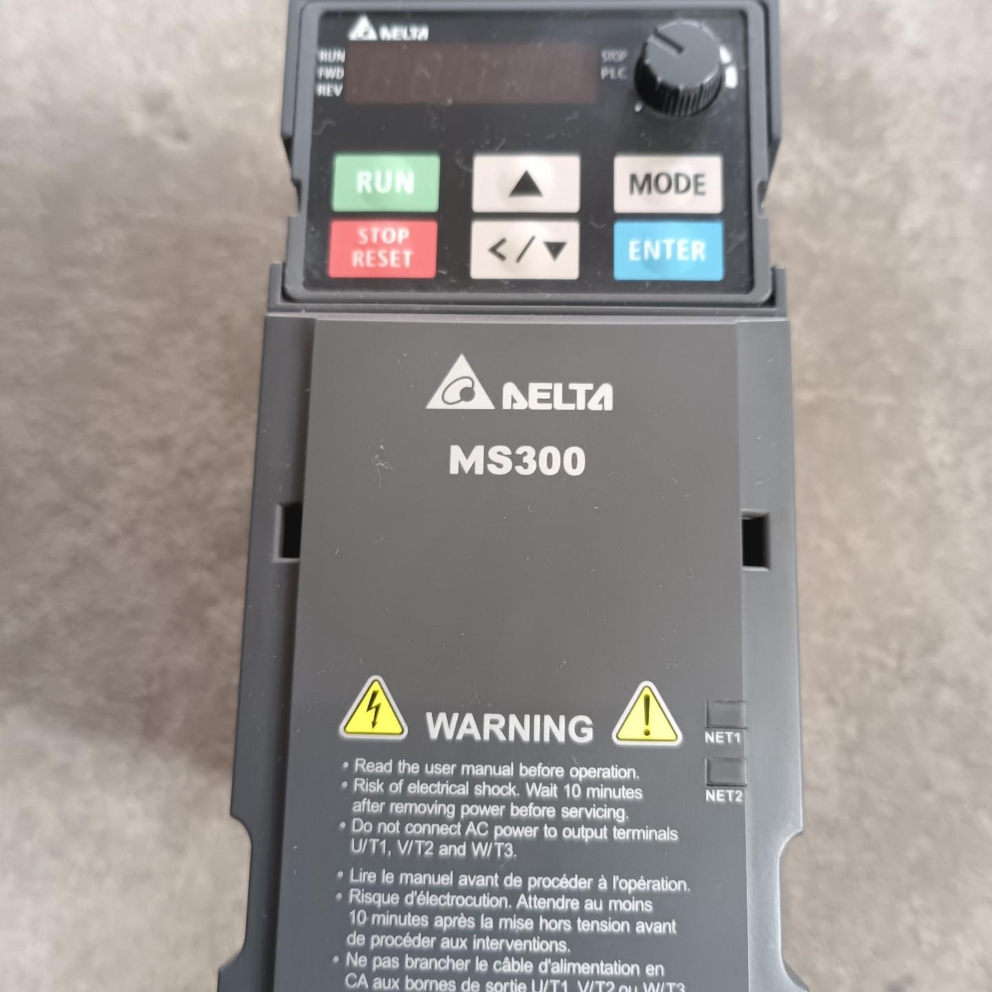 台达MS300变频器 VFD4A2MS43ANSAA 1.5