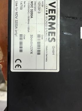德国vermes压电阀控制器MDC3200A 实物拍摄 成色