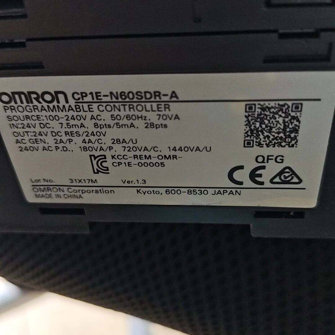 CP1E-N60SDR-A 拆机功能完好 成