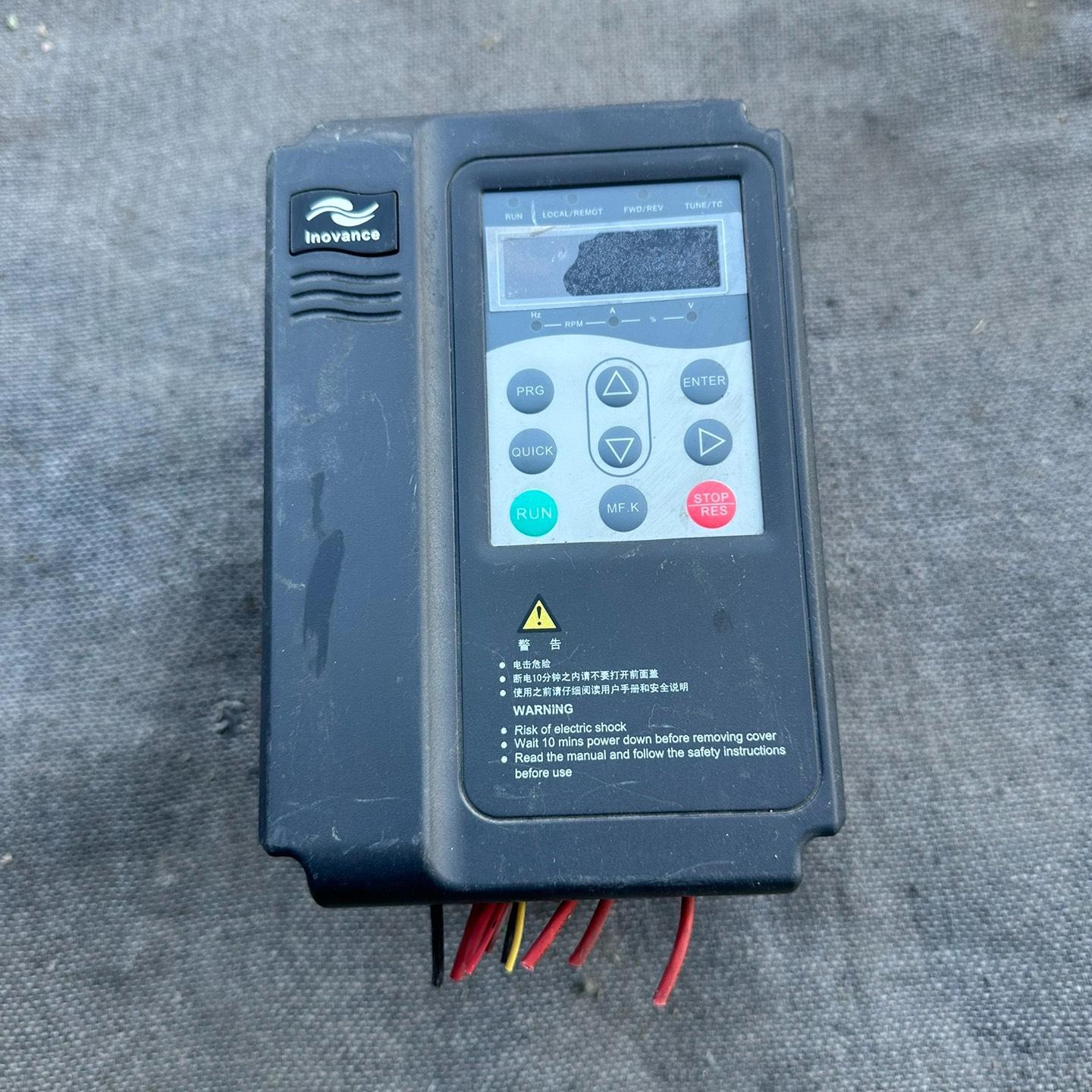 汇川变频器220v 1.5kwMD300NS1.5B-41拆
