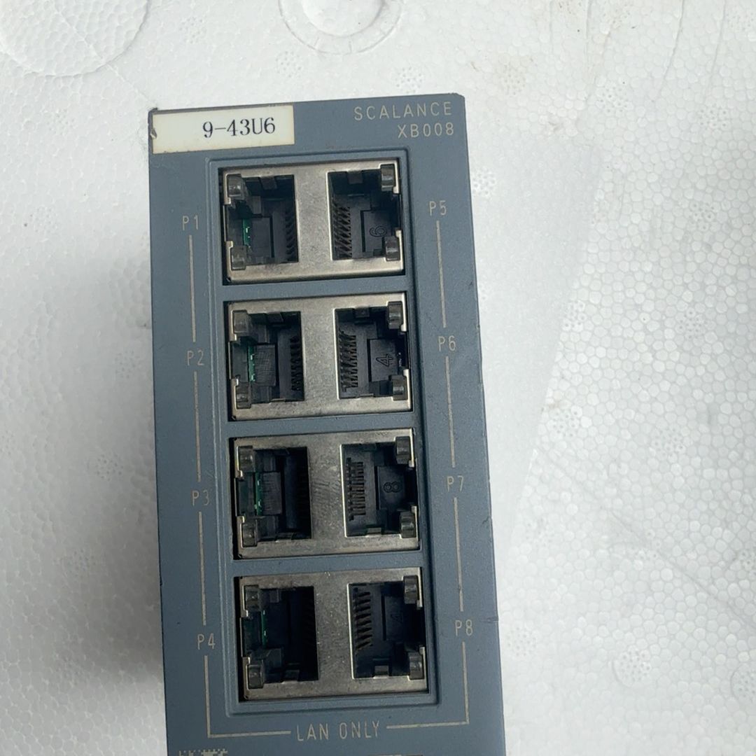 西门子工业交换机SCALANCE XB008 型号6GK50
