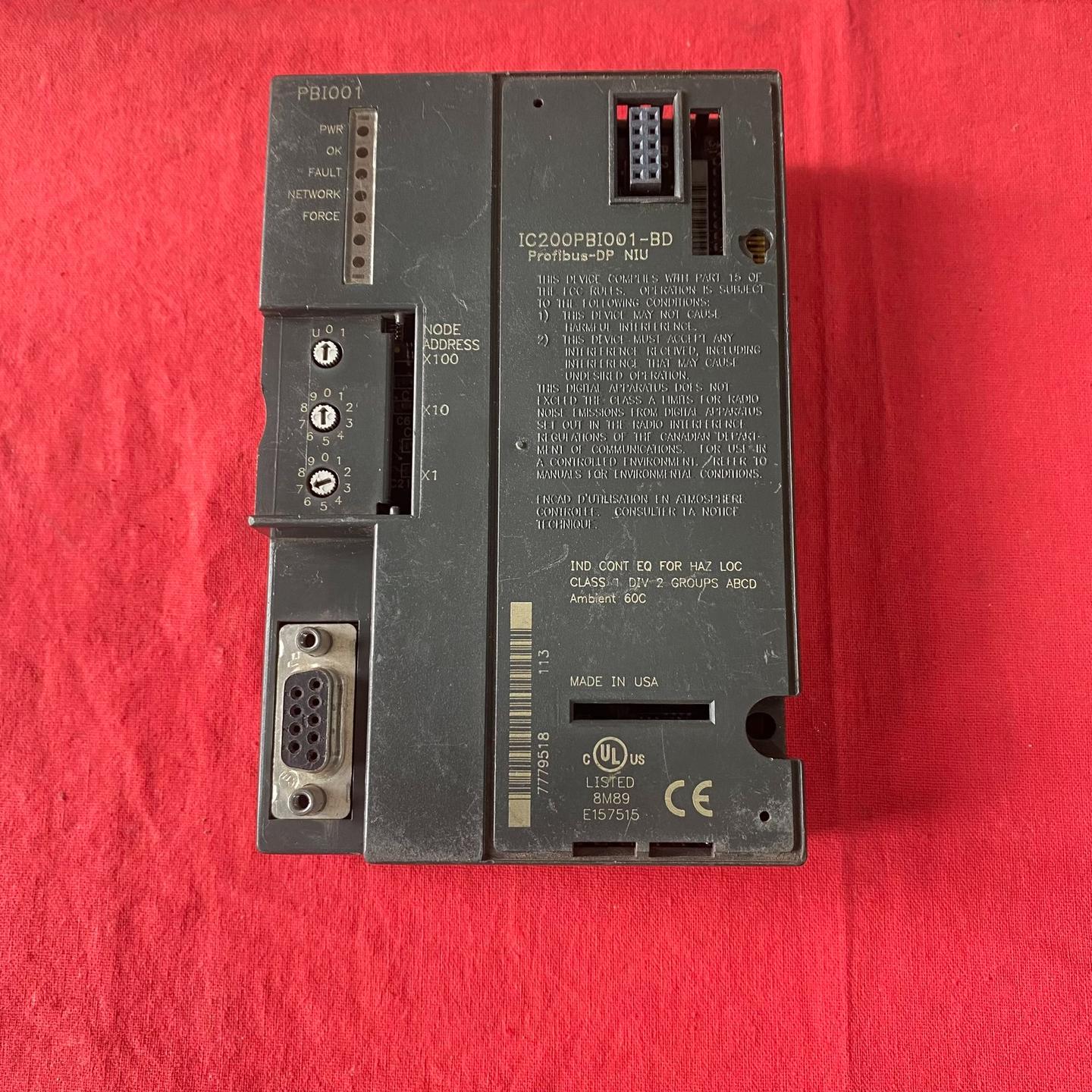 出售一款Profibus-DP NIU 型号为IC200PB