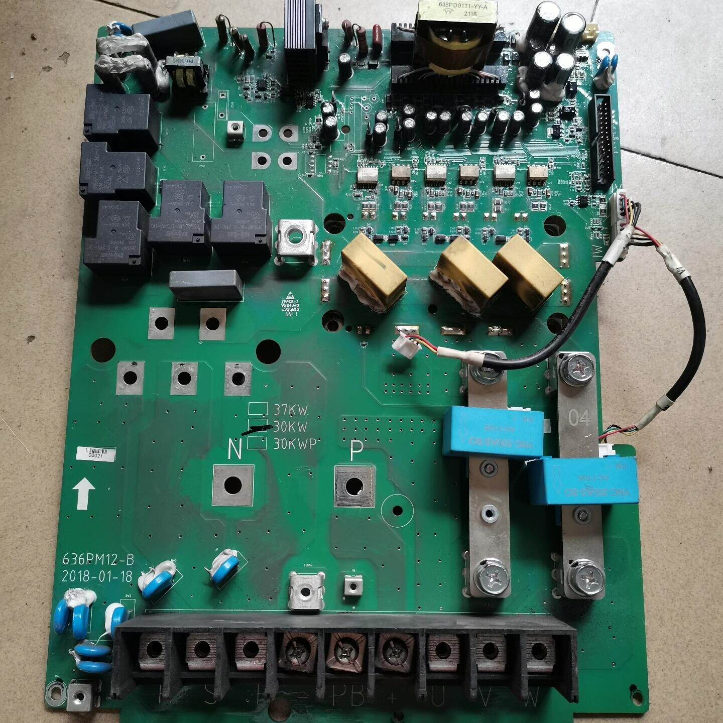 阿尔法变频器驱动板636PM12-B带150A模块