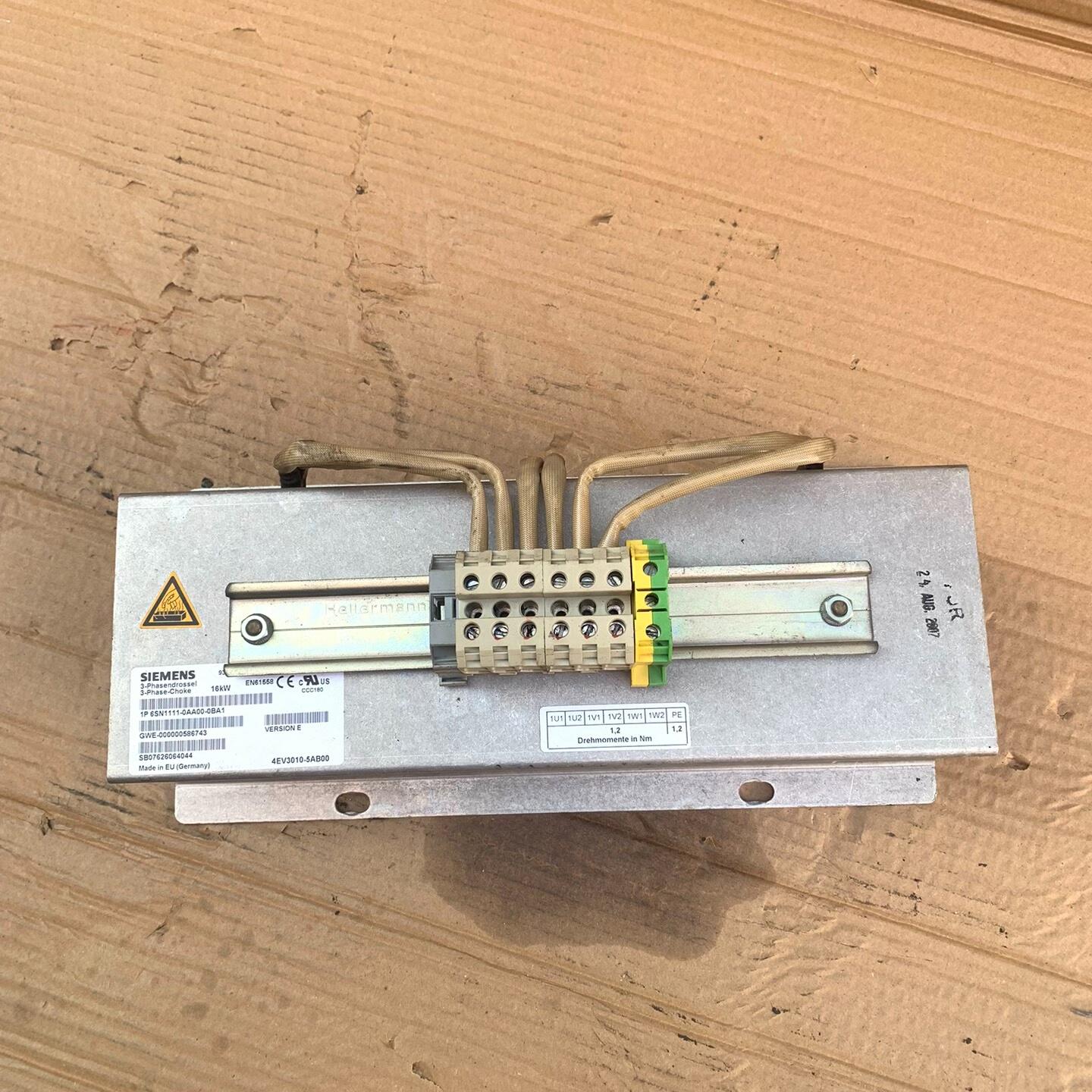 16KW电抗器6SN1111-0AA00-0BA1