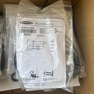 邦纳QS18VN6LP-CNBN01光电传感器 镜反射式