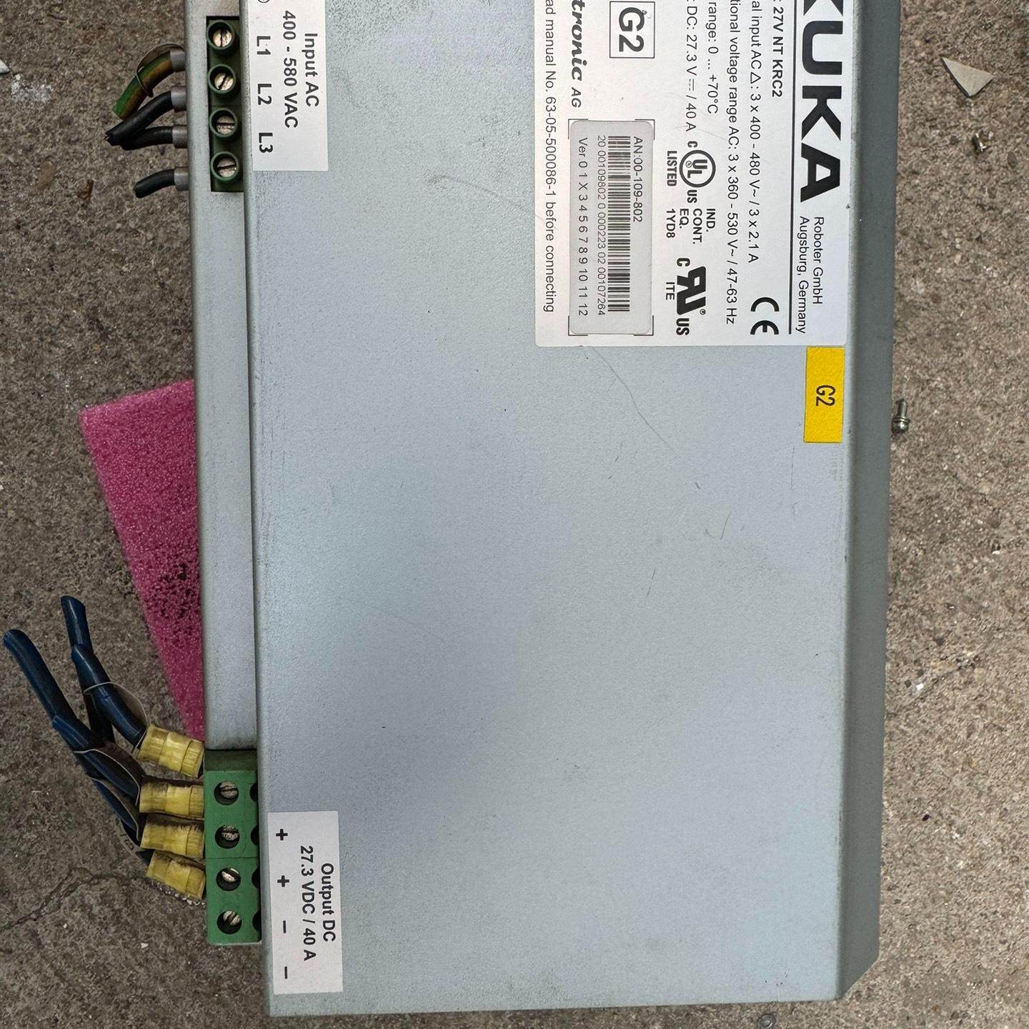 KUKA库卡电源27V NT KRC2