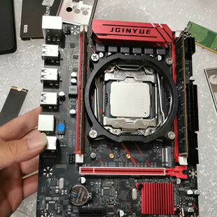 精粤 X99M-H D3主板+E5 2673V3 12核24