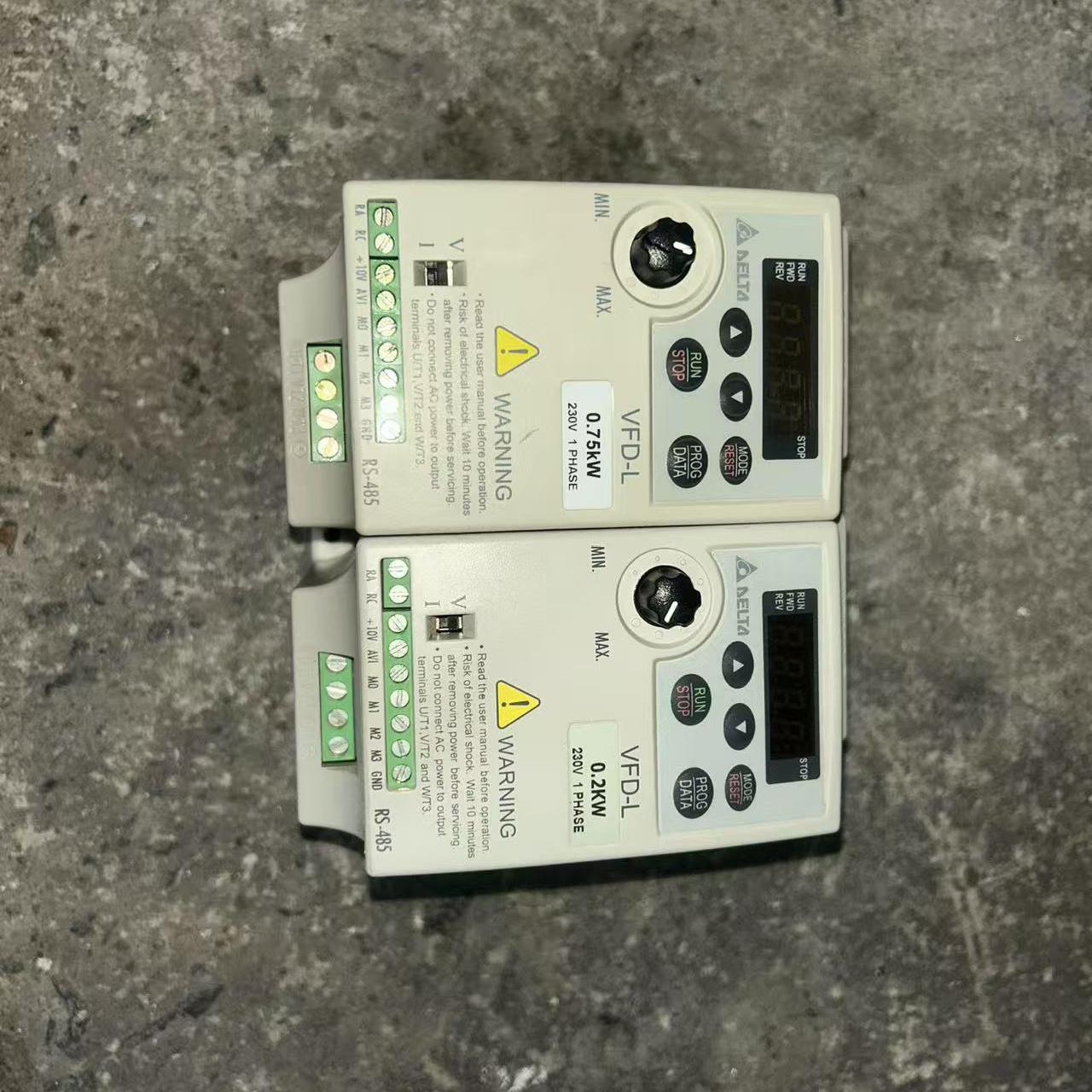 220v台达L变频器0.75kw（VFD007L21A）