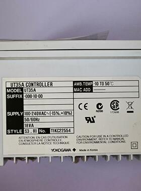 横河/YOKOGAWA温控UT35A-000-10-00