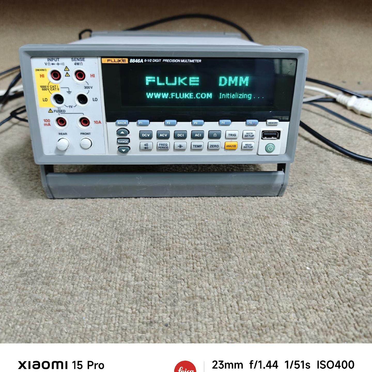 FLUKE福禄克8846A台式六位半数万用表 成色不