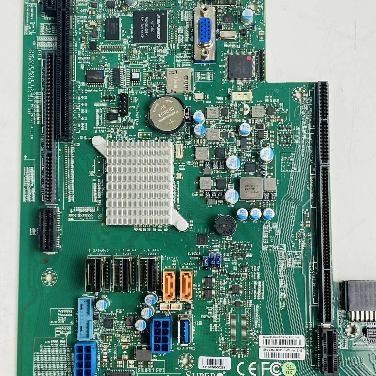 超微 X11DPU-G6-NI22 服务器主板 双路主板