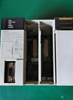 CQM1H-CPU51可编程控制器 拆机成色新还可