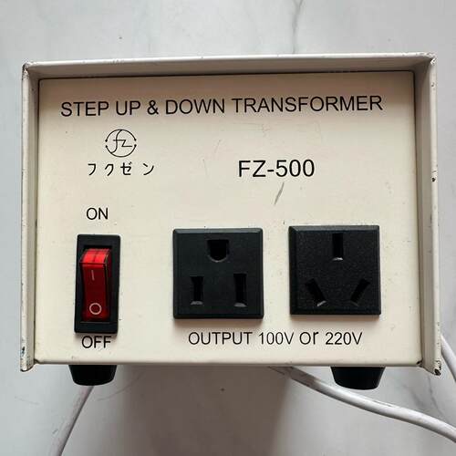日本福九善FZ-500变压器 220V转100V/100V转
