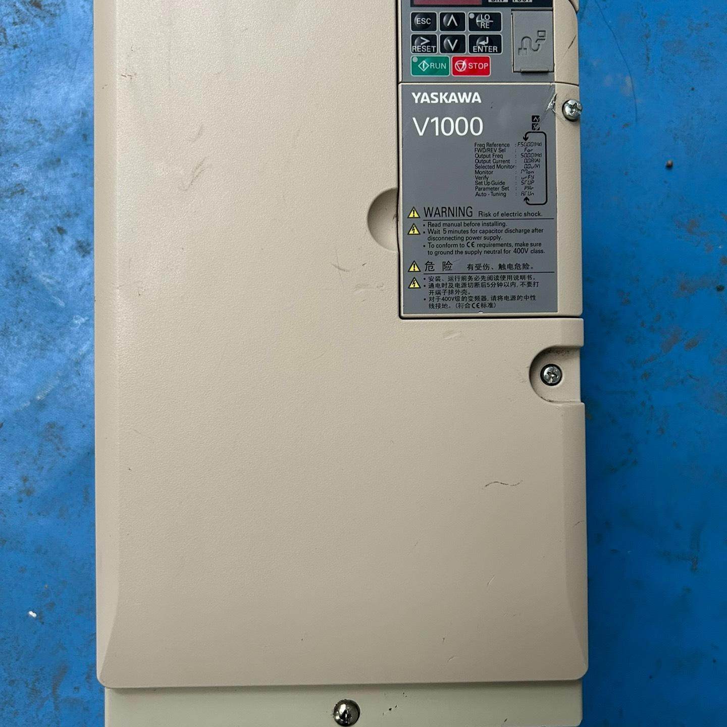 安川变频器 CIMR-VB4A0038FBA (18.5