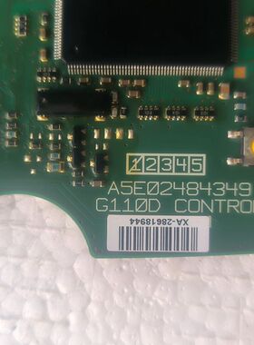 G110D配件 A5E02484349主板 功0.75