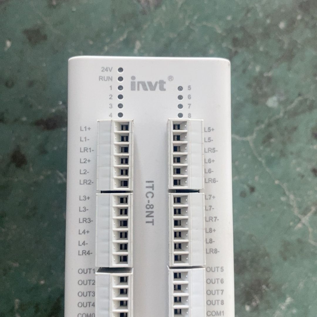 ITC-8NT英威腾可编程控制器 拆机 功能正常。