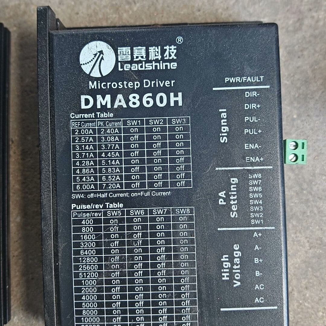 雷赛科技DMA860H步进电机驱动器原拆机功能包好用 实物拍