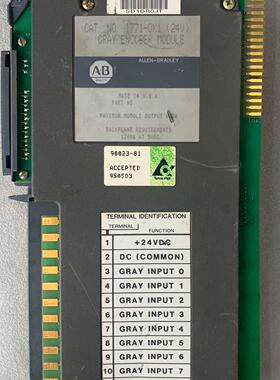 AB模块1771-DK1 实物拍摄